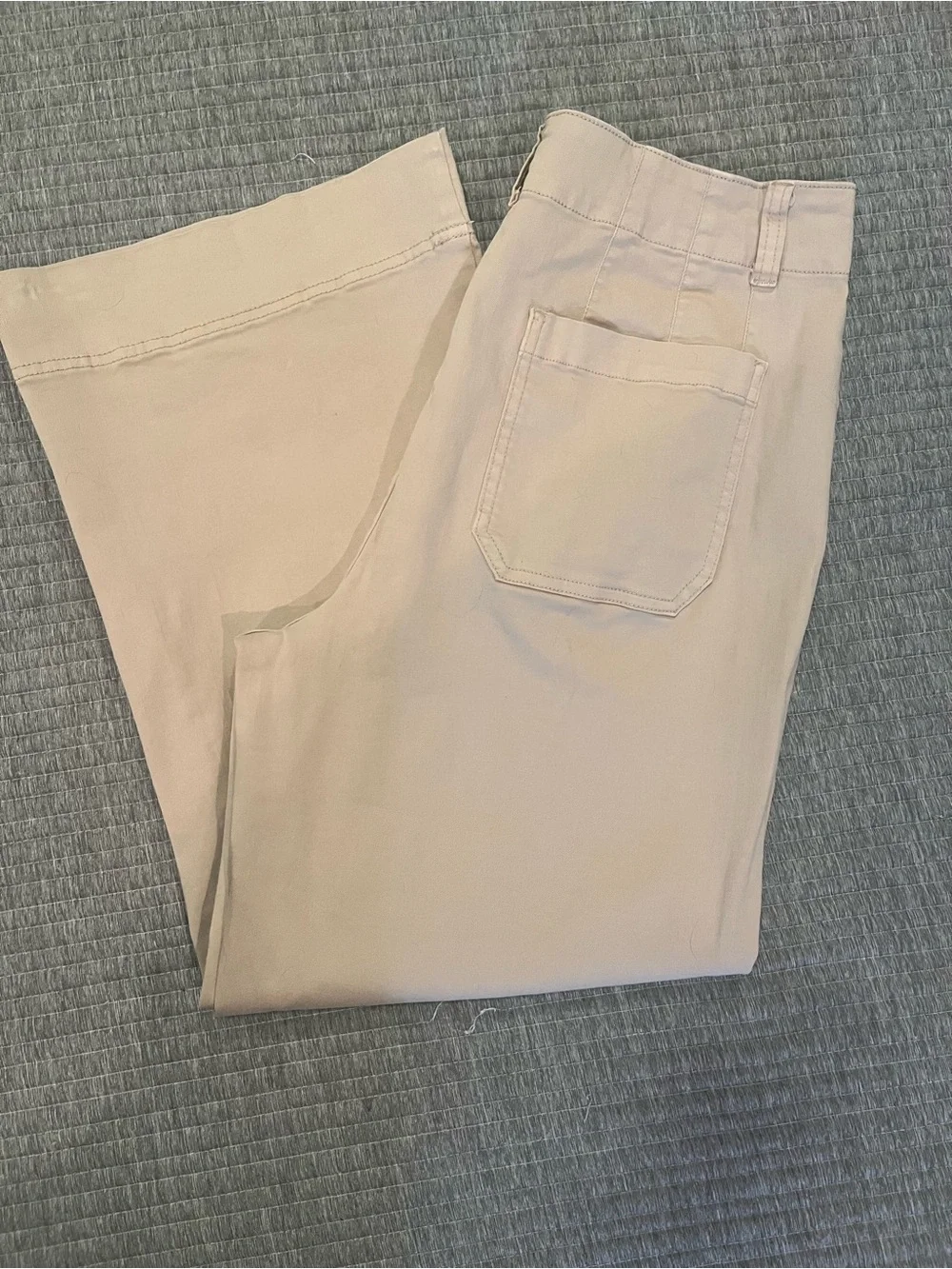 Habitat Wide-Leg Pants in Light Beige